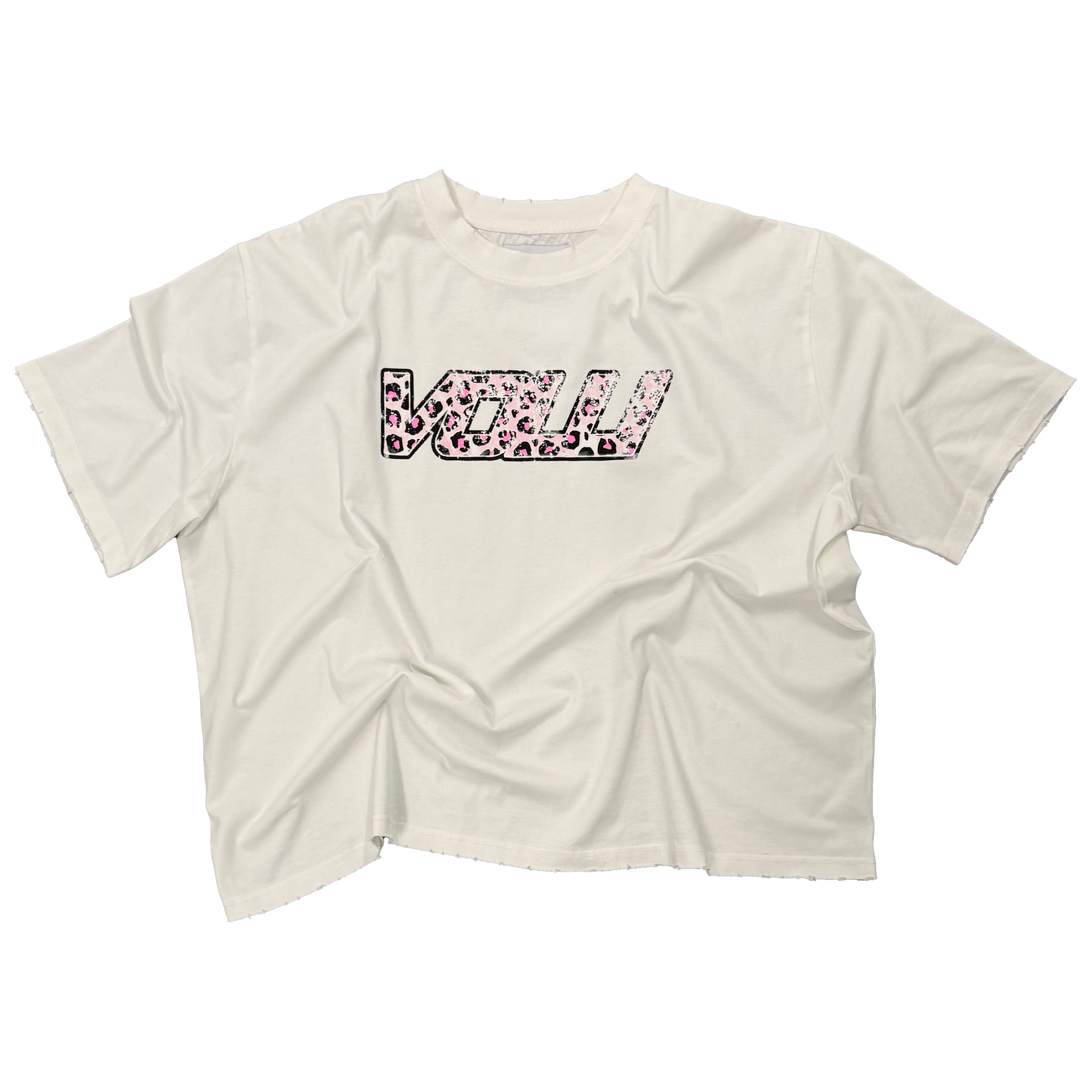 PINK LEOPARD TEE