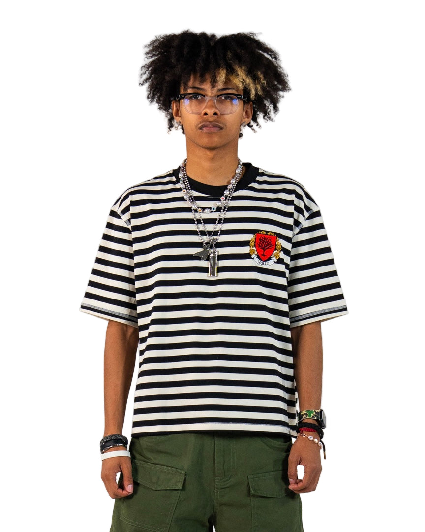 OREO "WILDFIRE" STRIPED TEE