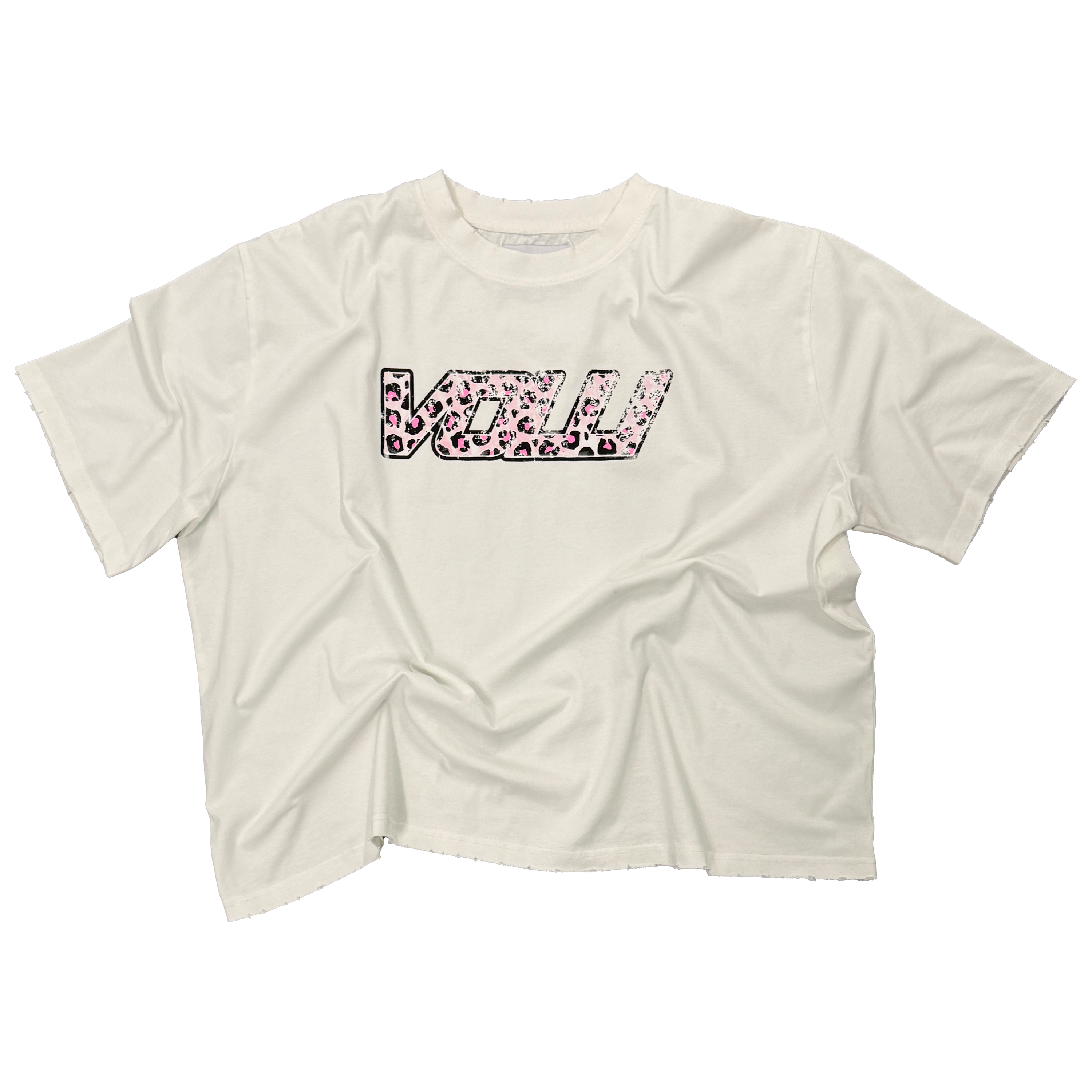 Leopard Love Shirt For Women - Pink Heart Print Graphic Tee, Comfy Cotton Blend